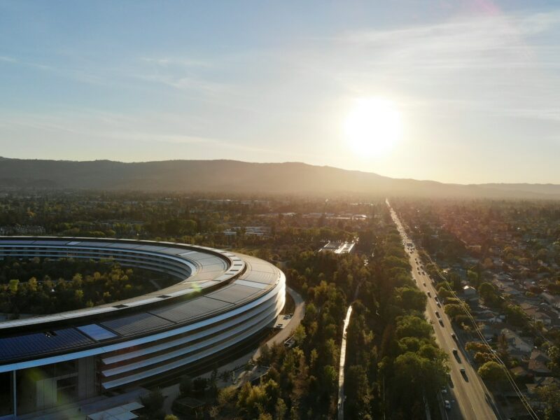 Apple Park headquarters in Cupertino, California.