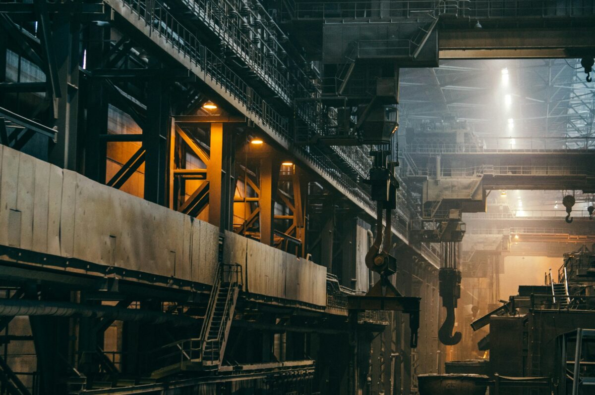 European industrial facility highlighting security risks facing Germany and the wider manufacturing sector