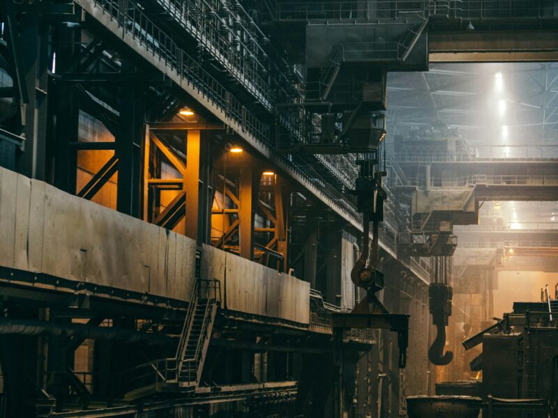European industrial facility highlighting security risks facing Germany and the wider manufacturing sector